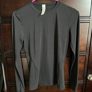 Wundermost Ultra-Soft Nulu Crewneck Long-Sleeve Shirt